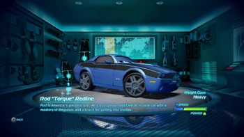 Rod "Torque" Redline | Cars 2: The Video Game Wiki | Fandom